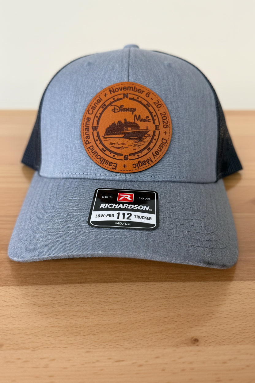 Richardson Trucker Hat with Leather Patch