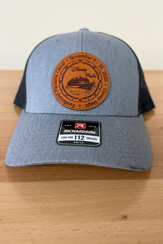 Richardson Trucker Hat with Leather Patch