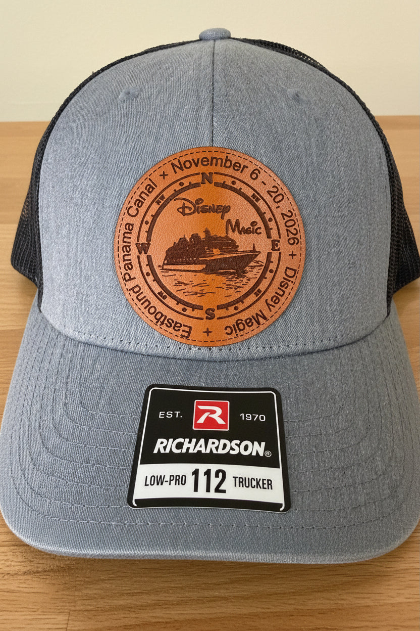 Richardson Trucker Hat with Leather Patch