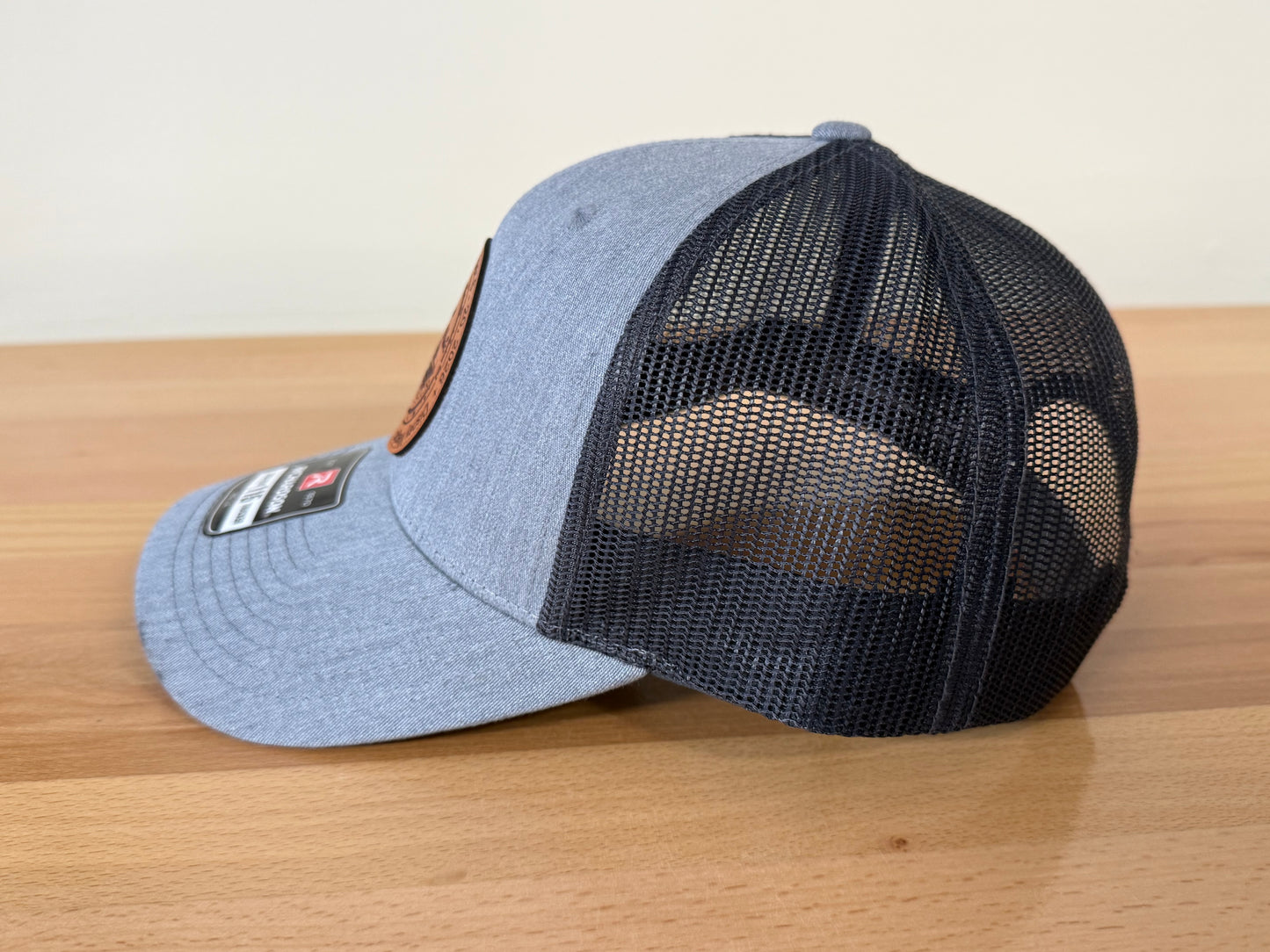 Richardson Trucker Hat with Leather Patch